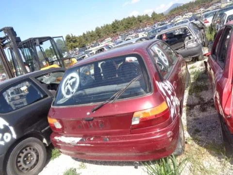 Τροπέτο Αμάξι Χ. Μηχανή Με Ζαντολάστιχα 165/70/R13 Με Πίσω Άξονα Δισκόπλακες για TOYOTA STARLET (1990 - 1995) (EP80-2) Hatchback - 5dr 1300 (2E) petrol 75 (EP81) 12V *ΔΒ* -  Τροπέτο Αμάξι Χ. Μηχανή Με Ζαντολάστιχα 165/70/R13 Με Πίσω Άξονα Δισκόπλακες για TOYOTA STARLET (1990 - 1995) (EP80-2) Hatchback - 5dr 1300 (2E) petrol 75 (EP81) 12V *ΔΒ* -
