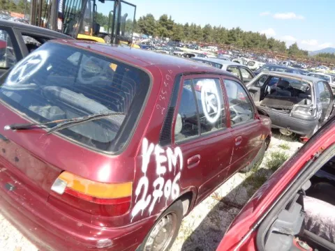 Τροπέτο Αμάξι Χ. Μηχανή Με Ζαντολάστιχα 165/70/R13 Με Πίσω Άξονα Δισκόπλακες για TOYOTA STARLET (1990 - 1995) (EP80-2) Hatchback - 5dr 1300 (2E) petrol 75 (EP81) 12V *ΔΒ* -  Τροπέτο Αμάξι Χ. Μηχανή Με Ζαντολάστιχα 165/70/R13 Με Πίσω Άξονα Δισκόπλακες για TOYOTA STARLET (1990 - 1995) (EP80-2) Hatchback - 5dr 1300 (2E) petrol 75 (EP81) 12V *ΔΒ* -