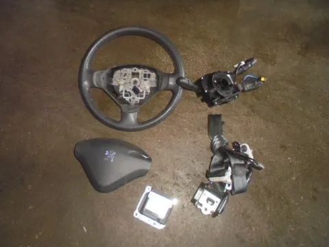 Σετ Αερόσακων Εμπρός (με Ταμπλό) για PEUGEOT 207 (2006 - 2009) (WA_) (WC_) *Γ* -  Σετ Αερόσακων Εμπρός (με Ταμπλό) για PEUGEOT 207 (2006 - 2009) (WA_) (WC_) *Γ* -