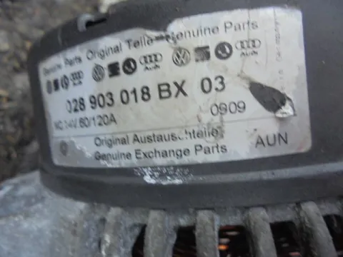 Δυναμό - Εναλλάκτης  ( 028903018BX03 ) για VW CADDY (1996 - 2004) (9K9A) 1900 (AEY) (AYQ) Diesel 64 SDI  -  Δυναμό - Εναλλάκτης  ( 028903018BX03 ) για VW CADDY (1996 - 2004) (9K9A) 1900 (AEY) (AYQ) Diesel 64 SDI  -