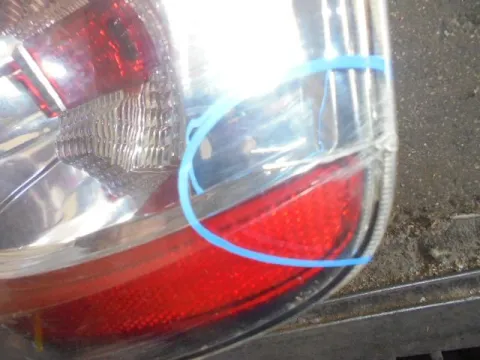 Φανάρι Πίσω Δεξί LED (Ραγισμένο) για TOYOTA PRIUS (2003 - 2008)  - 