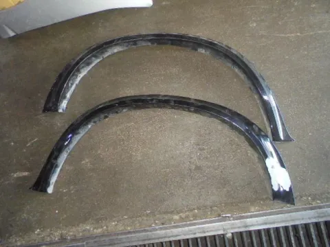 Φρύδια Φτερών Σετ Φρύδια Πίσω για BMW X5 (2007 - 2010) (E70)  Φρύδια Φτερών Σετ Φρύδια Πίσω για BMW X5 (2007 - 2010) (E70)
