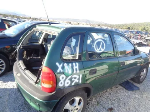 Τροπέτο Αμάξι κομπλέ με Κινητήρα (με Φλάντζα) και Σασμάν Χ. Άξονα Πίσω με Ζαντολάστιχα 175/65/14  για OPEL CORSA (1993 - 2000) B Hatchback - 5dr 1200 (X12XE) Petrol 65 16 valve *ΔΒ* -  Τροπέτο Αμάξι κομπλέ με Κινητήρα (με Φλάντζα) και Σασμάν Χ. Άξονα Πίσω με Ζαντολάστιχα 175/65/14  για OPEL CORSA (1993 - 2000) B Hatchback - 5dr 1200 (X12XE) Petrol 65 16 valve *ΔΒ* -