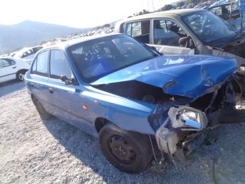 Τροπέτο Αμάξι Κουφάρι με Άξονα Πίσω και Ζαντολάστιχα 175/70/13 για HYUNDAI ACCENT (1999 - 2002) (CG) (LC) Sedan 4dr 1300 G4EA petrol 86 12 valve *ΔΒ* -  Τροπέτο Αμάξι Κουφάρι με Άξονα Πίσω και Ζαντολάστιχα 175/70/13 για HYUNDAI ACCENT (1999 - 2002) (CG) (LC) Sedan 4dr 1300 G4EA petrol 86 12 valve *ΔΒ* -