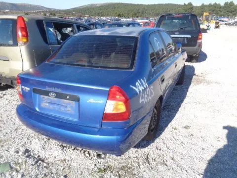 Τροπέτο Αμάξι Κουφάρι με Άξονα Πίσω και Ζαντολάστιχα 175/70/13 για HYUNDAI ACCENT (1999 - 2002) (CG) (LC) Sedan 4dr 1300 G4EA petrol 86 12 valve *ΔΒ* -  Τροπέτο Αμάξι Κουφάρι με Άξονα Πίσω και Ζαντολάστιχα 175/70/13 για HYUNDAI ACCENT (1999 - 2002) (CG) (LC) Sedan 4dr 1300 G4EA petrol 86 12 valve *ΔΒ* -