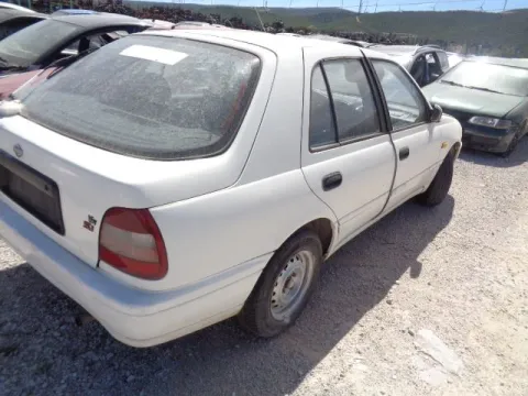 Τροπέτο Αμάξι κομπλέ με Κινητήρα και Σασμάν με Άξονα Πίσω και Ζαντολάστιχα 175/70/13 για NISSAN SUNNY (1991 - 1995) (N14) Liftback - 5dr 1400 (GA14) petrol 75 16V *ΔΒ* -  Τροπέτο Αμάξι κομπλέ με Κινητήρα και Σασμάν με Άξονα Πίσω και Ζαντολάστιχα 175/70/13 για NISSAN SUNNY (1991 - 1995) (N14) Liftback - 5dr 1400 (GA14) petrol 75 16V *ΔΒ* -