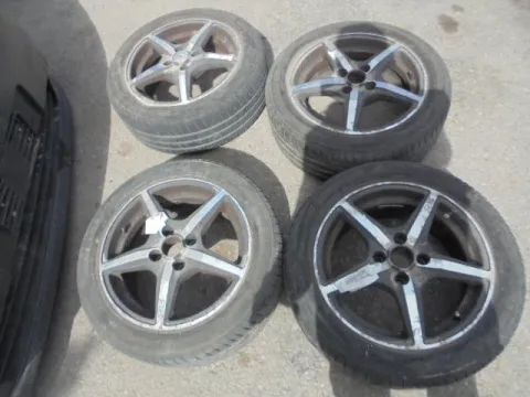 Ζαντολάστιχα 4ΑΔΑ 4Χ100 FIRESTONE 195/50/R15 ( Λίγο Χτυπημένη Μια  Ζ΄άντα)  για ΔΙΕΘΝΗ  *Γ* Ζαντολάστιχα 4ΑΔΑ 4Χ100 FIRESTONE 195/50/R15 ( Λίγο Χτυπημένη Μια  Ζ΄άντα)  για ΔΙΕΘΝΗ  *Γ*