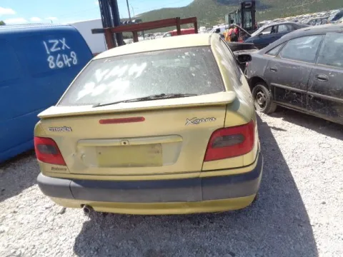 Τροπέτο Αμάξι κομπλέ με Κινητήρα και Σασμάν με Άξονα Πίσω και Ζαντολάστιχα 185/60/15 για CITROEN XSARA (1997 - 2000) (N1) Liftback - 5dr 1400 KFX KFW (TU3JP) Petrol 75 *ΔΒ* -  Τροπέτο Αμάξι κομπλέ με Κινητήρα και Σασμάν με Άξονα Πίσω και Ζαντολάστιχα 185/60/15 για CITROEN XSARA (1997 - 2000) (N1) Liftback - 5dr 1400 KFX KFW (TU3JP) Petrol 75 *ΔΒ* -