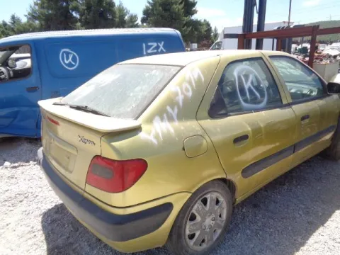 Τροπέτο Αμάξι κομπλέ με Κινητήρα και Σασμάν με Άξονα Πίσω και Ζαντολάστιχα 185/60/15 για CITROEN XSARA (1997 - 2000) (N1) Liftback - 5dr 1400 KFX KFW (TU3JP) Petrol 75 *ΔΒ* -  Τροπέτο Αμάξι κομπλέ με Κινητήρα και Σασμάν με Άξονα Πίσω και Ζαντολάστιχα 185/60/15 για CITROEN XSARA (1997 - 2000) (N1) Liftback - 5dr 1400 KFX KFW (TU3JP) Petrol 75 *ΔΒ* -