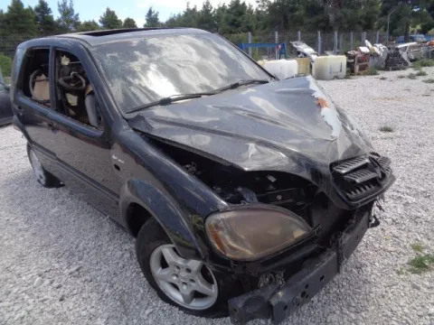 Τροπέτο Αμάξι κομπλέ με Κινητήρα και Σασμάν με Άξονα Πίσω και Ζαντολάστιχα 255/65/16 για MERCEDES M-CLASS (1998 - 2001) (W163) 5400 (M 113.981) Petrol 347 ML 55 AMG *ΔΒ*