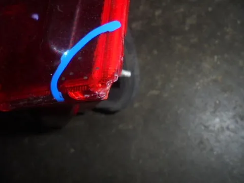 Φανάρι Πίσω Δεξί (Ελαττωματικό) για AUDI A2 (2000 - 2005) (8Z0)  - 