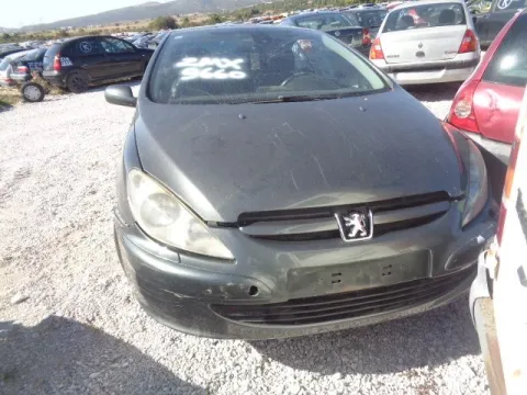 Τροπέτο Αμάξι κομπλέ με Κινητήτα και Σασμάν και Άξονα Πίσω με  Ζαντολάστιχα για PEUGEOT 307 (2005 - 2008) Cabrio - Coupe 2dr 1600 NFU (TU5JP4) Petrol 109 16V *ΔΒ*