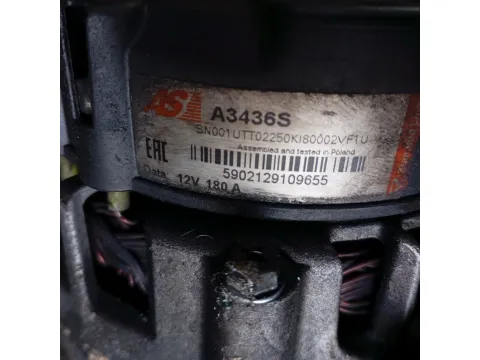 Δυναμό - Εναλλάκτης 5902129109655 για MERCEDES E - CLASS (2009 - 2012) (W212) 2150 (OM 651.911) diesel 170 E 220 CDI  -  Δυναμό - Εναλλάκτης 5902129109655 για MERCEDES E - CLASS (2009 - 2012) (W212) 2150 (OM 651.911) diesel 170 E 220 CDI  -