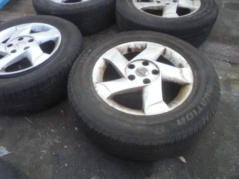 Ζαντολάστιχο 4άδα Αλουμινίου 215/65R16 *4620* 1Λάστιχο Κομμένο  για DACIA DUSTER (2010 - 2017 ) *Γ* -  Ζαντολάστιχο 4άδα Αλουμινίου 215/65R16 *4620* 1Λάστιχο Κομμένο  για DACIA DUSTER (2010 - 2017 ) *Γ* -
