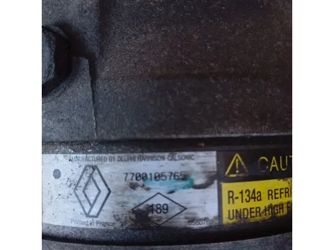 Συμπιεστής A-C (Κομπρέσορας) 7700105765 για OPEL VIVARO (2002 - 2006) 1900 (F9Q762) Diesel 80 DI  -  Συμπιεστής A-C (Κομπρέσορας) 7700105765 για OPEL VIVARO (2002 - 2006) 1900 (F9Q762) Diesel 80 DI  -
