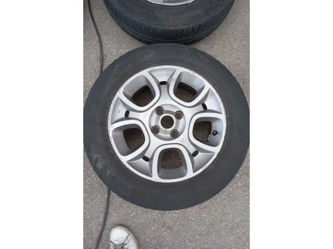 Ζαντολάστιχο 4άδα Aλουμινίου 2ΤΕΜ 175/65R15 PIRELLI +2TEM 185/65R15 NANKANG  για FIAT PANDA (2012 - ) *E*  - 