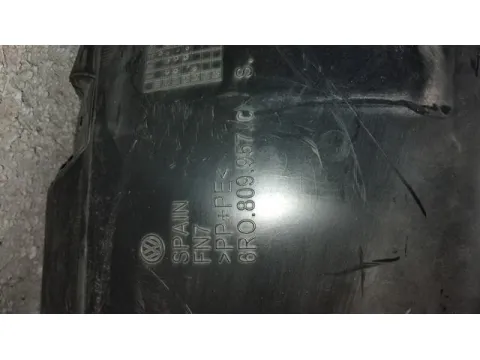 Θολος Πλαστικος-Υφασματινος ΕΜΠΡΟΣ ΑΡΙΣΤΕΡΟΣ Για VW POLO (2014 - 2016) (6R) Hatchback - 3dr , Hatchback - 5dr , (2009 - 2014) (6R)  - 