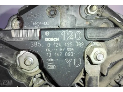 Δυναμό - Εναλλάκτης 0124425009 για OPEL ASTRA (1998 - 2004) G Hatchback - 5dr  - 