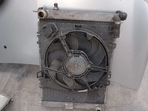 Σετ Ψυγείων Νερού και A-C Με Βεντιλατέρ για RENAULT CLIO (2009 - 2013) (BR) Hatchback - 5dr , (CR) Hatchback - 3dr *Γ*