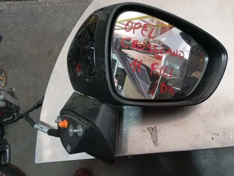 Καθρέπτης Εξωτερικός Δεξιός Ηλεκτρικός Θερμαινόμενος Ανακλεινώμενος 9+2pin για OPEL CROSSLAND X (2017 -) SUV- ΕΚΤΟΣ ΔΡΟΜΟΥ- 5dr 