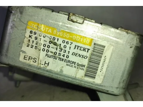 Εγκέφαλος Κολόνας Τιμονιού 89650-0D110 , 896500D110  για TOYOTA YARIS (2006 - 2009) (KL9) Hatchback - 5dr  - 