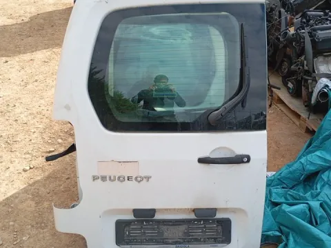 Πόρτα Πίσω Αριστερή Δίφυλλη Με Τζάμι για CITROEN BERLINGO (2008 - 2015) Mini Van , PEUGEOT PARTNER (2008 - 2012) , (2013 - ) *Γ*