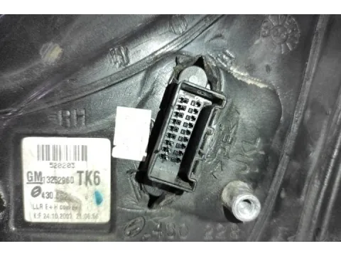 Καθρέπτης Εξωτερικός Δεξιός Ηλεκτρικός Θερμαινόμενος 5pin για OPEL ASTRA (2004 - 2007) H GTC - 3dr - 