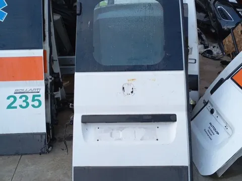 Πόρτα Πίσω Αριστερή Δίφυλλη Με Τζάμι (ΥΨΟΣ: 1,62) για FIAT DUCATO (2006 - 2014) , (2014 - ) , CITROEN JUMPER *Γ*