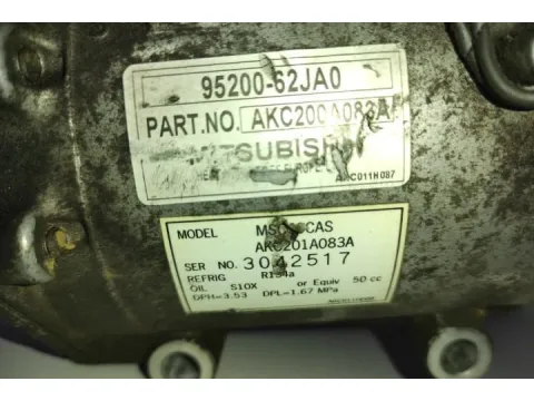 Συμπιεστής A-C (Κομπρέσορας) 9520062JA0 για SUZUKI SX4 (2007 - 2009) (RW) 1600 (M16A) petrol 107 RW416 (YB21) VVT 4WD - 