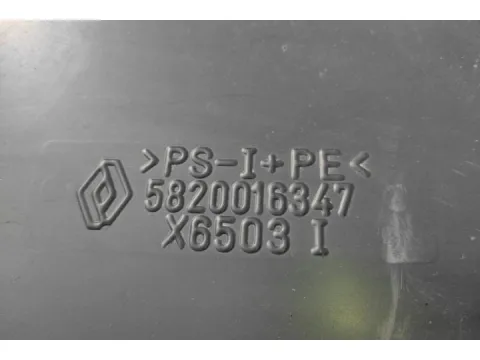 Επένδυση Χώρου Αποσκευών Van PS-I+PE 5820016347 X6503 I για RENAULT CLIO (2019 - 2023) (BF) Hatchback - 5dr  - 