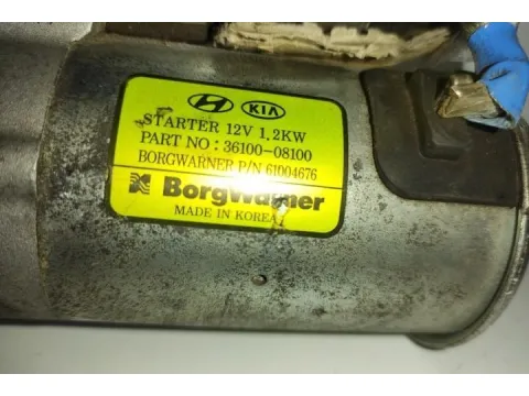 Μίζα 36100-08100 , 3610008100 για HYUNDAI i20 (2020 - ) Hatchback - 5dr  - 