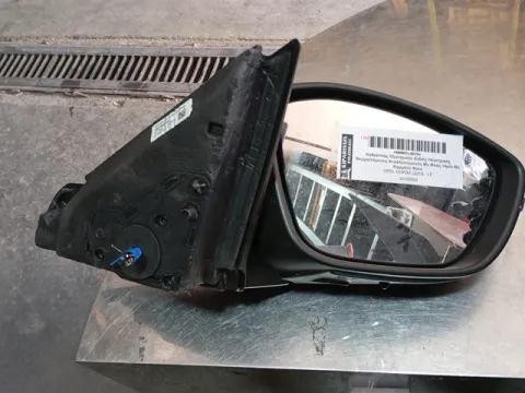 Καθρέπτης Εξωτερικός Δεξιός Ηλεκτρικός Θερμαινόμενος Ανακλεινώμενος Με Φλας Με Φώς Ασφαλείας  Σύνολο 14pin Με Κομμένη Φίσα ( Με Λεπτό Φλάς ) για PEUGEOT 208 (2019 - ) 