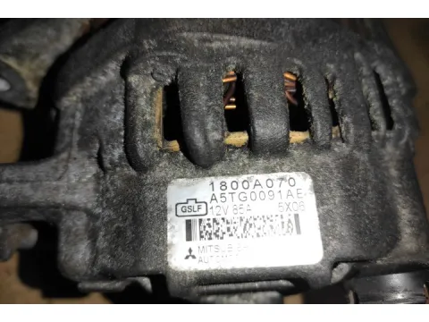 Δυναμό - Εναλλάκτης A5TG0091AE / 1800A070 για MITSUBISHI COLT (2005 - 2008 ) (CZ) 1300 4A90 petrol 95 , 1300 (4A90) Petrol 95 - 