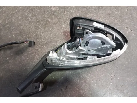 Καθρέπτης Εξωτερικός Αριστερός Ηλεκτρικός Θερμαινόμενος Ανακλεινώμενος  Με Σπασμένο Φλας Χωρίς Καπάκι 9pin για VW GOLF (2013 - 2016) Mk7 (5G)  - 