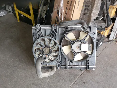 Σετ Ψυγείων Νερού και A-C Με Βεντιλατέρ για MITSUBISHI PAJERO PININ (1999-2005) (H6 W) (H7 W) *Γ*