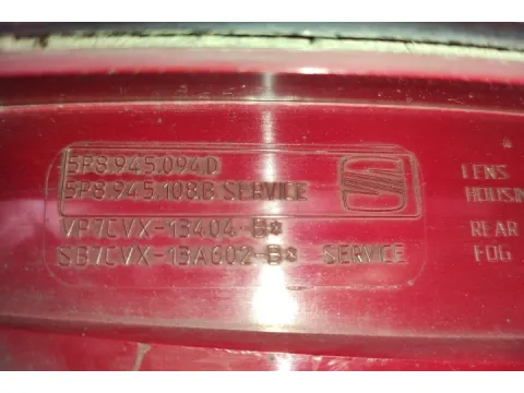 Φανάρι Πίσω Δεξί Καπού για SEAT ALTEA XL (2006 - 2009) (5P5) - 