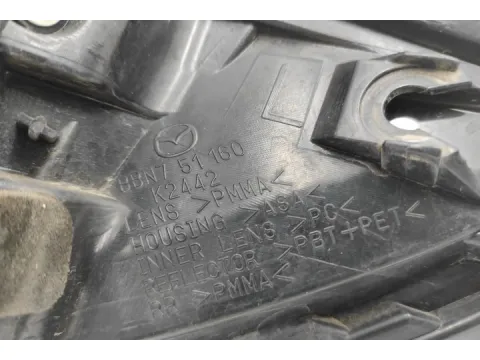 Φανάρι Πίσω Αριστερό για MAZDA 3 (2009 - 2014) (BL) Hatchback - 5dr - 