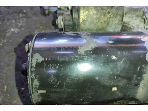 Μίζα 0001107091 BOSCH για FIAT DOBLO (2002 - 2005) (223) Cargo Mini Van  - 