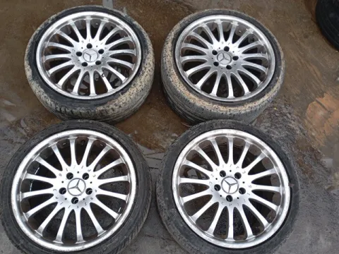 Ζαντολάστιχο Αλουμινίου    4άδα 2ΤΕΜ 255/35R18 Bridgestone  *2520* + 2ΤΕΜ 225/40R18 *2320* Mazzin *2320* για MERCEDES CLS (2004 - 2011) (C219) *Ε*