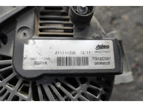 Δυναμό - Εναλλάκτης TG12C087 για FORD MONDEO (2007 - 2010) Mk4a (BA7 - CD345) Liftback - 5dr , (2011 - 2014) ()  - 