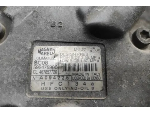 Συμπιεστής A-C (Κομπρέσορας) 592475900 για FIAT PUNTO (1999 - 2003) (188) Hatchback - 5dr  - 