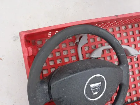 Σετ Αερόσακων Εμπρός (με Ταμπλό)  Ελαττωματικό Τιμόνι Χωρίς Αερόσακο Συνοδηγού  για DACIA SANDERO (2013 - 2016) *Γ*