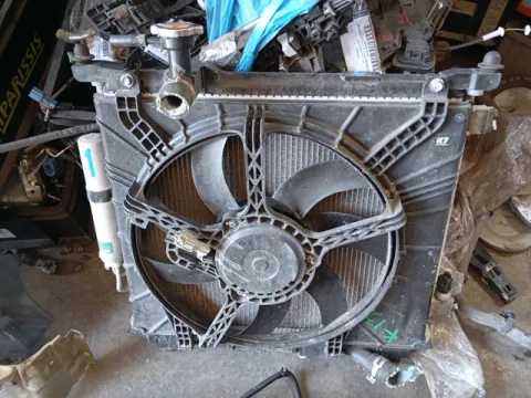 Ψυγείο Κινητήρα (Νερού) Σετ Με Βεντιλατέρ για NISSAN MICRA (2011 - 2013) (K13) *Γ*