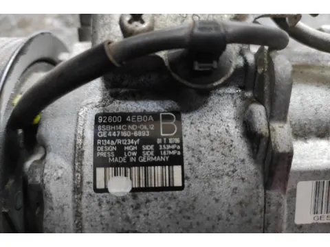 Συμπιεστής A-C (Κομπρέσορας) 926004EB0A για NISSAN QASHQAI (2014 - 2017) ( J11 ) SUV - ΕΚΤΟΣ ΔΡΟΜΟΥ - 5dr  - 