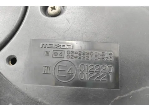 Καθρέπτης Εξωτερικός Αριστερός Ηλεκτρικός Θερμαινόμενος 5pin για MAZDA 3 (2004 - 2006) (BK) , (2006 - 2008) (BK) - 