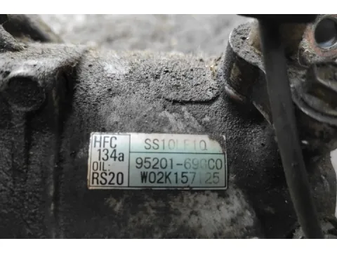 Συμπιεστής A-C (Κομπρέσορας) 95201-69GC0 για SUZUKI IGNIS (2000 - 2003) (RG) Hatchback - 5dr , (2003 - 2008) (RM)  - 