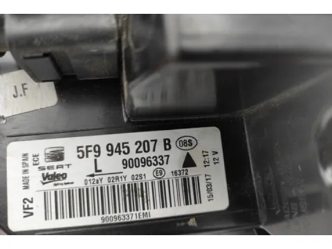 Φανάρι Πίσω Αριστερό LED για SEAT LEON (2013 - 2019) Hatchback - 5dr - 