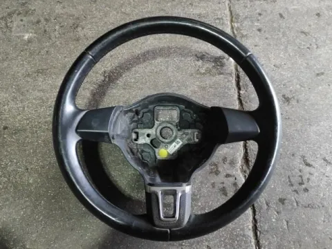 Τιμόνι (Βολάν) Δερματινο για VW GOLF (2009 - 2013) Mk6 (5K1) *Γ*
