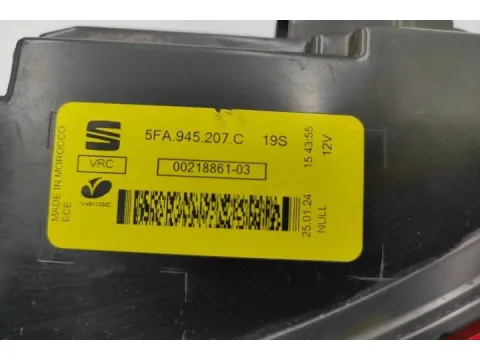 Φανάρι Πίσω Αριστερό Led για SEAT LEON (2020 - ) Hatchback - 5dr  - 