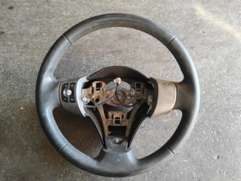 Τιμόνι (Βολάν) Με Χειριστηρια Δερματινο για TOYOTA YARIS (2006 - 2009) (KL9) Hatchback - 5dr *Γ*